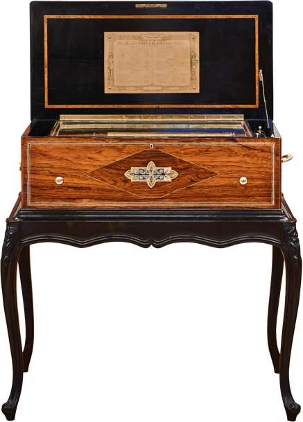 6 Revolvers Music Box